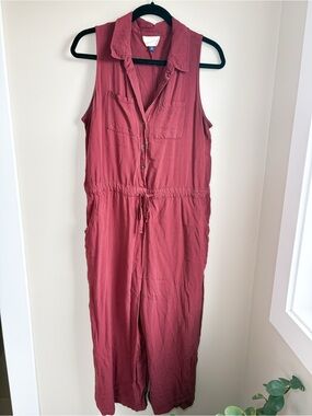 Universal Thread Sleeveless Jumpsuit in Rose